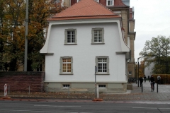 13 | Kulturdenkmal KIT Geb. 50.25, Ansicht 1 (nach Dach- und Fassadensanierung), LP 8 als FM