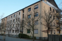 23 | MFH Kraichgaustr. 16, Graben-Neudorf, Ansicht 3 (nach der Fassadensanierung), LP 6-8